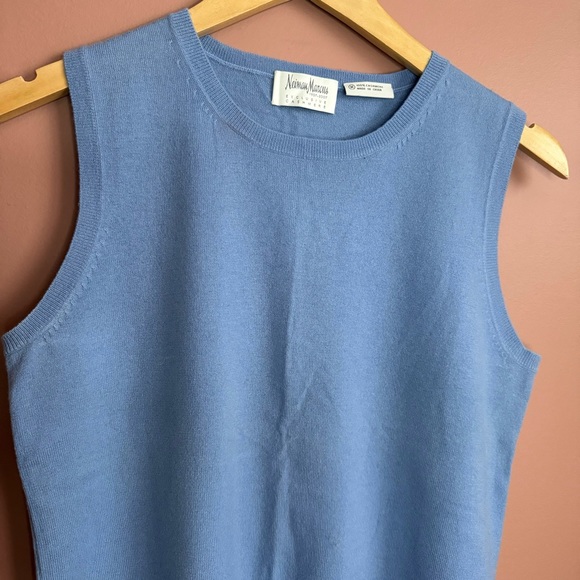 Neiman Marcus 100% Cashmere Vest - Picture 5 of 5